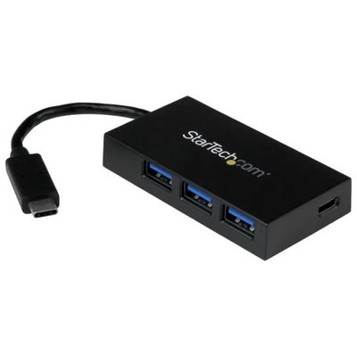 StarTech.com HB30C3A1CFB Hub USB-C a 4 porte, 3 USB-A e 1 USB-C, 5 Gbps, nero StarTech.com HB30C3A1CFB Hub USB-C a 4 porte, 3 USB-A e 1 USB-C, 5 Gbps, nero
