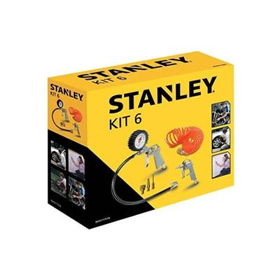 Stanley 9045717STN Kit pneumatico per compressore, 6 pezzi Stanley 9045717STN Kit pneumatico per compressore, 6 pezzi