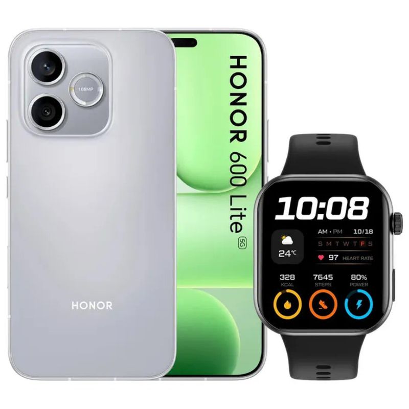 HONOR 600 Lite 256 GB Verde con Honor Watch 2i