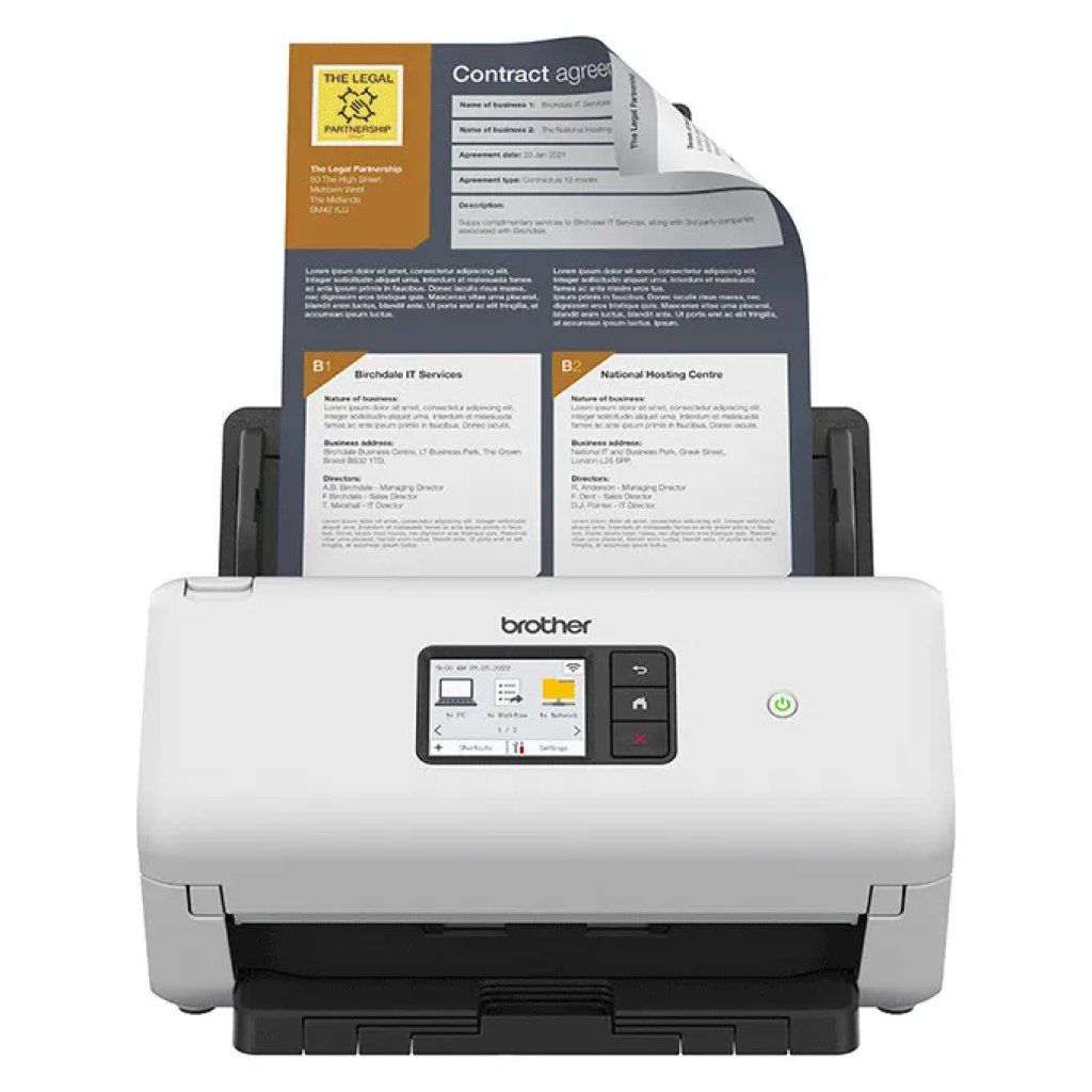 Brother ADS-4550W Scanner documentale duplex Wi-Fi Brother ADS-4550W Scanner documentale duplex Wi-Fi