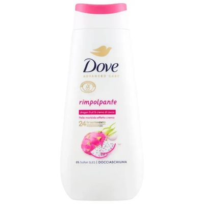 AMICASA Dove Advanced Care Docciaschiuma Rimpolpante Dragon Fruit e Cocco AMICASA Dove Advanced Care Docciaschiuma Rimpolpante Dragon Fruit e Cocco