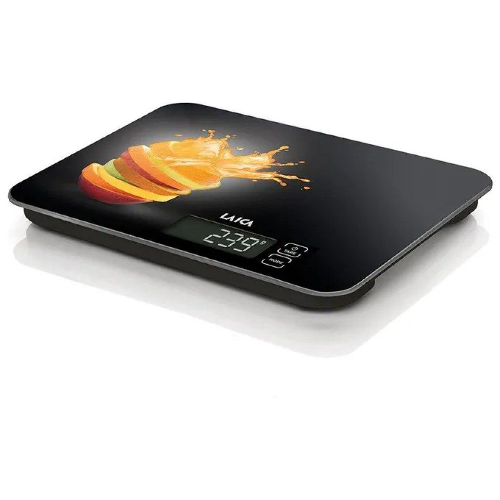 LAICA KS5015 Bilancia da Cucina Elettronica, 15 kg, Precisione 1 g, Display LCD Touch, Gialla LAICA KS5015 Bilancia da Cucina Elettronica, 15 kg, Precisione 1 g, Display LCD Touch, Gialla