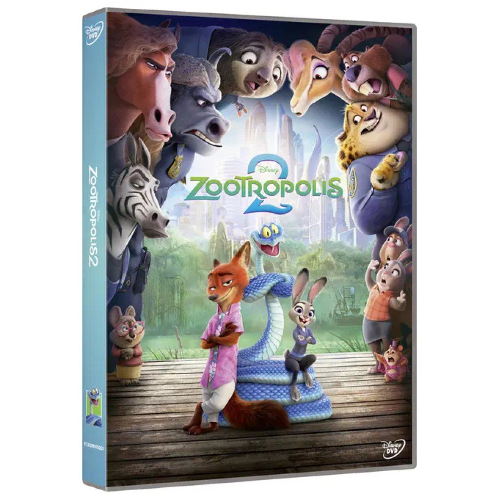 EAGLE PICTURES Zootropolis 2 – DVD Eagle Pictures con Sticker Esclusivi