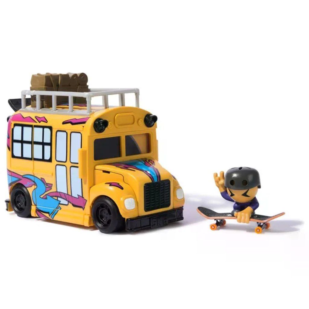 SPIN MASTER Tech Deck Sk8 Crew Ultra Bus 2-in-1 con fingerboard SPIN MASTER Tech Deck Sk8 Crew Ultra Bus 2-in-1 con fingerboard