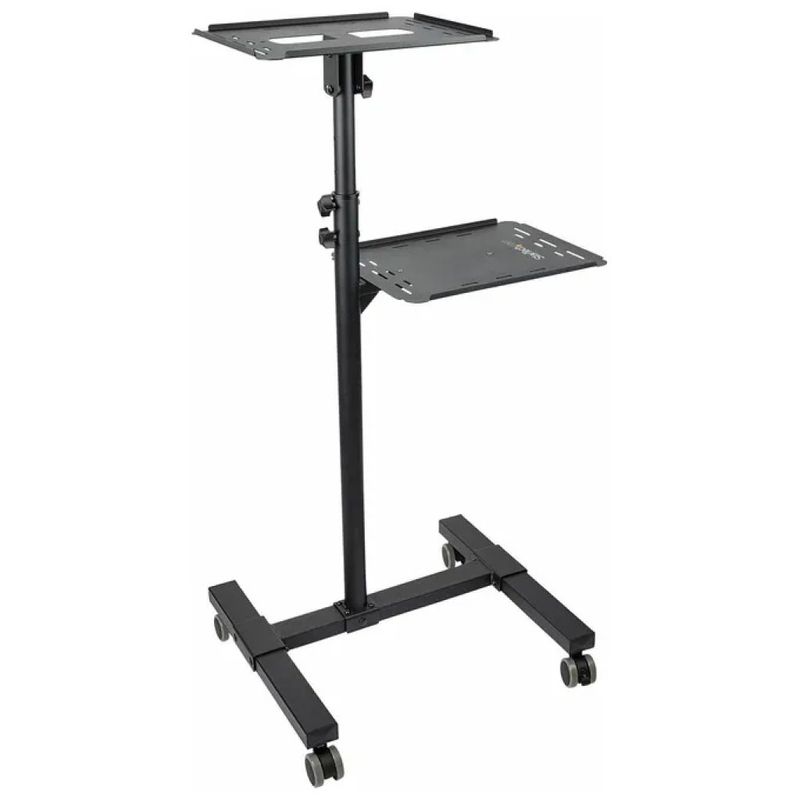 STARTECH.COM StarTech ADJPROJCART Supporto per proiettore e laptop mobile con 2 ripiani regolabili da 10Kg STARTECH.COM StarTech ADJPROJCART Supporto per proiettore e laptop mobile con 2 ripiani regolabili da 10Kg