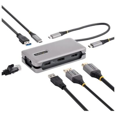 StarTech.com Docking station USB-C 177B-USBC-MULTIPORT, HDMI 4K, Power Delivery 140 W, grigia StarTech.com Docking station USB-C 177B-USBC-MULTIPORT, HDMI 4K, Power Delivery 140 W, grigia