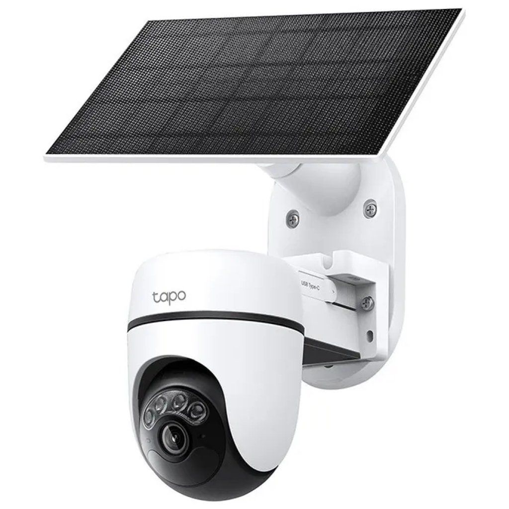 TP-Link Tapo TC90KIT Telecamera Wi-Fi 2K con Pannello Solare