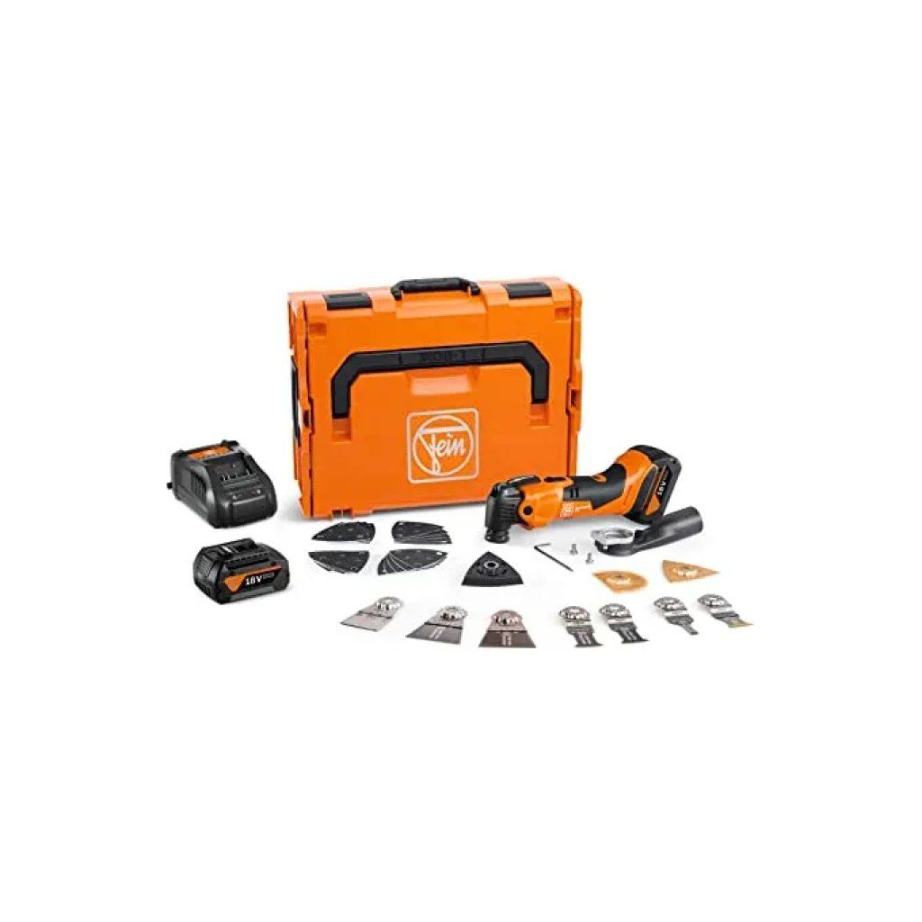 FEIN Multimaster AMM 500 Plus Top 18V con 2 batterie 4 Ah FEIN Multimaster AMM 500 Plus Top 18V con 2 batterie 4 Ah