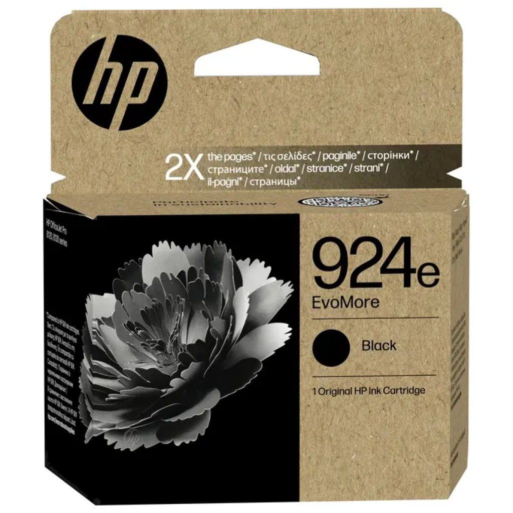 HP Cartuccia originale HP 924e EvoMore nera, fino a 1.000 pagine