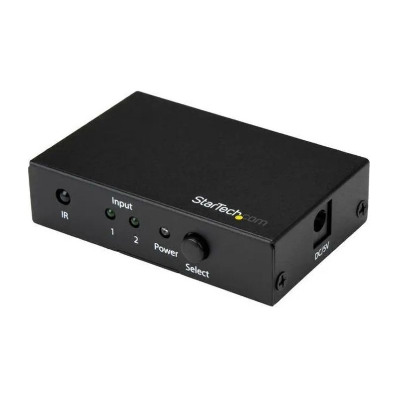 StarTech.com VS221HD20 Switch HDMI 2 Porte 4K 60Hz HDMI 2.0 2 Ingressi 1 Uscita HDR HDCP 2 StarTech.com VS221HD20 Switch HDMI 2 Porte 4K 60Hz HDMI 2.0 2 Ingressi 1 Uscita HDR HDCP 2