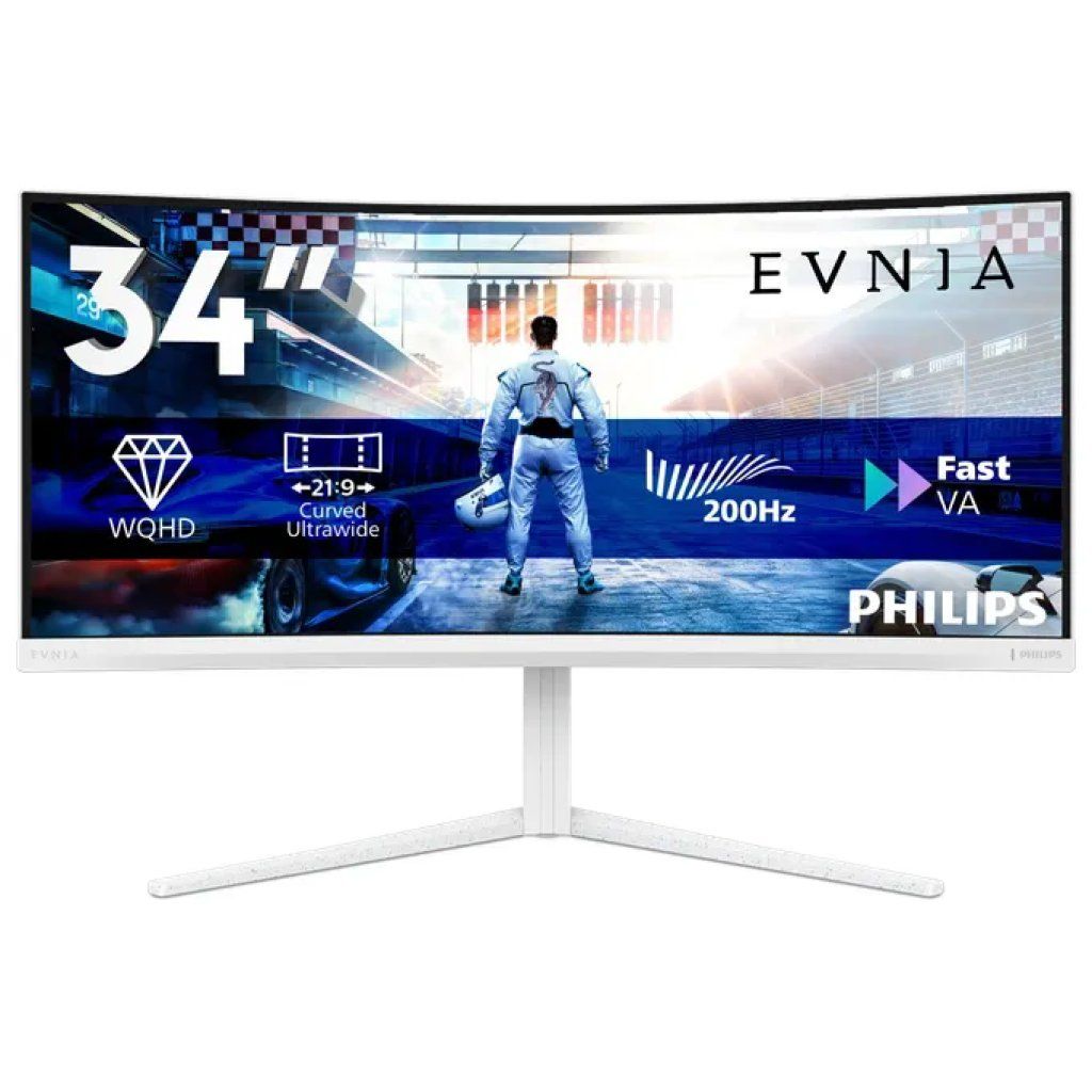 Philips 34M2C5601QA Monitor 34 pollici Curvo UW Philips 34M2C5601QA Monitor 34 pollici Curvo UW