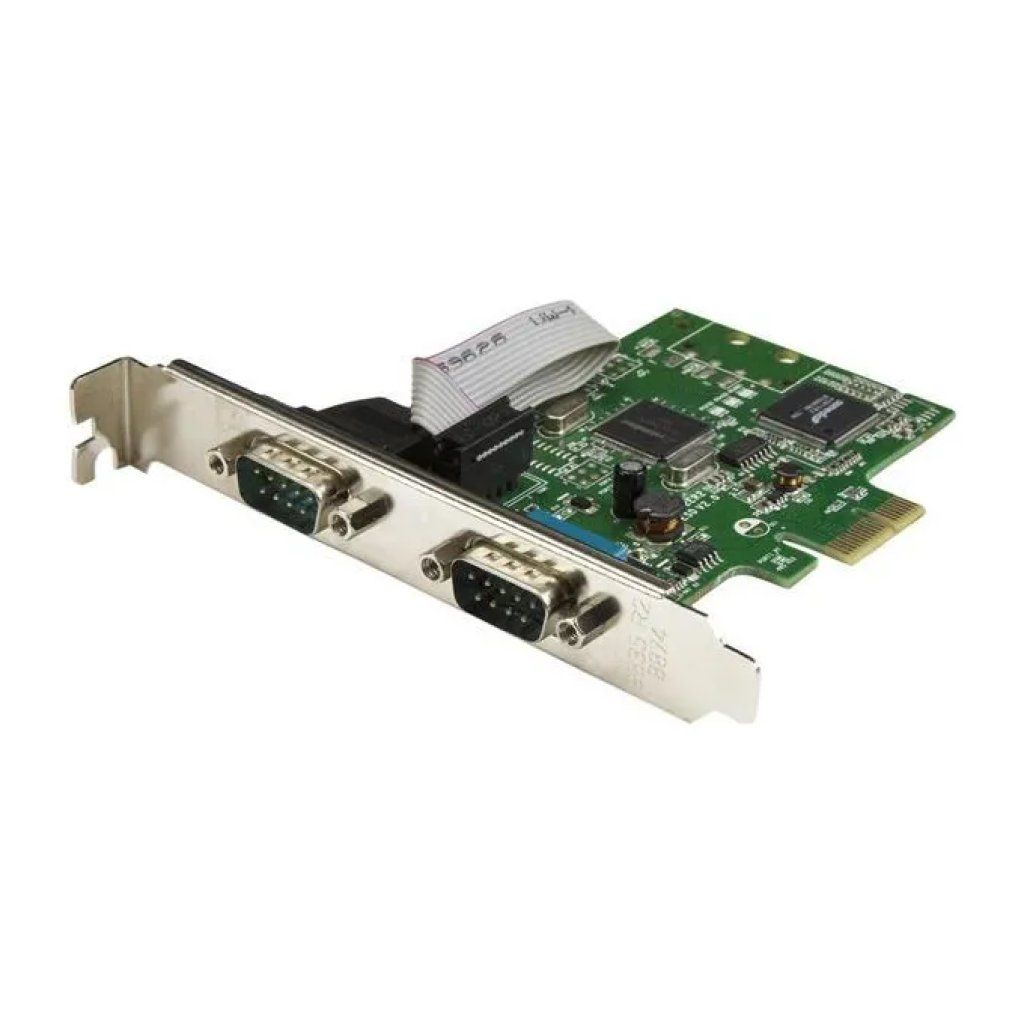 STARTECH.COM StarTech PEX2S1050 Scheda PCIe Seriale RS232 a 2 Porte STARTECH.COM StarTech PEX2S1050 Scheda PCIe Seriale RS232 a 2 Porte