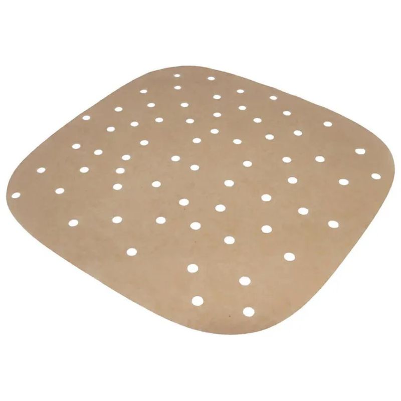 Guardini 15842AIR – 100 fogli forati per friggitrice ad aria, 21,7 × 21,7 cm