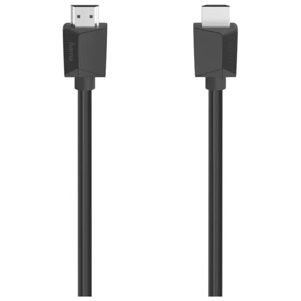 Hama Cavo HDMI High Speed con Ethernet 4K, 3 m, Nero