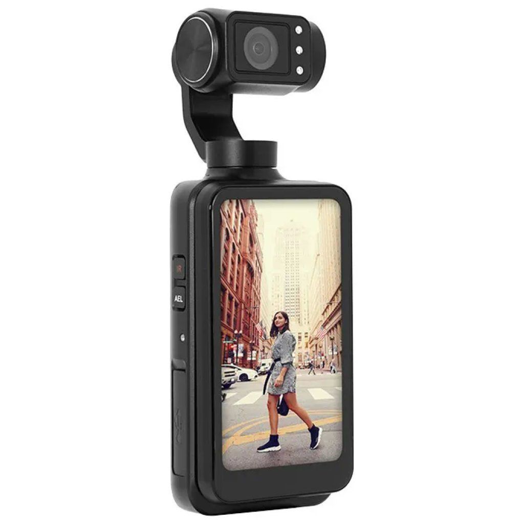 AgfaPhoto MCX3 Fotocamera Gimbal 4K Ultra HD, 20 MP, Wi-Fi, Nero AgfaPhoto MCX3 Fotocamera Gimbal 4K Ultra HD, 20 MP, Wi-Fi, Nero