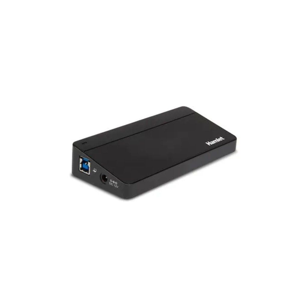 Hamlet XHUB70036 Hub USB 3.2 Gen 1 a 7 porte con alimentatore 36 W Hamlet XHUB70036 Hub USB 3.2 Gen 1 a 7 porte con alimentatore 36 W