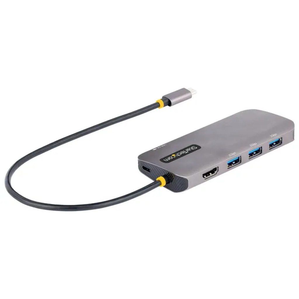 STARTECH.COM StarTech 127B-USBC-MULTIPORT Adattatore USB-C Multiporta Hub 6in1 HDMI 4K 60Hz 3x USB