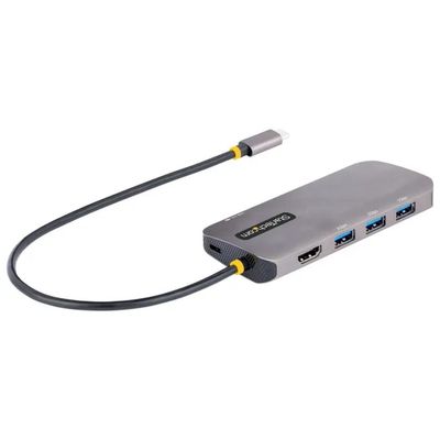 StarTech.com Hub USB-C 6 in 1 con HDMI 4K 60 Hz, USB-A, Ethernet e PD 100 W