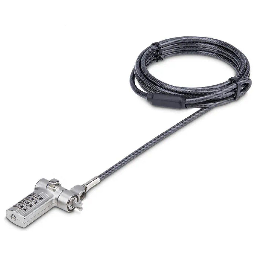 StarTech.com Cavo di Sicurezza Universale per Notebook 2 m Compatibile Nano-K-Slot StarTech.com Cavo di Sicurezza Universale per Notebook 2 m Compatibile Nano-K-Slot