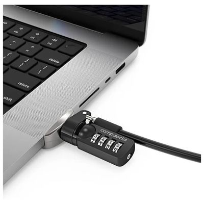 Compulocks Ledge Adattatore di sicurezza per MacBook Pro 16 Compulocks Ledge Adattatore di sicurezza per MacBook Pro 16" M1–M4, nero