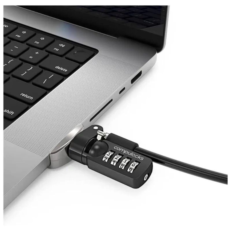 Compulocks MBPR16LDG02CL Adattatore sicurezza Ledge per MacBook Pro 16 M1 M2 M3 M4 Noir