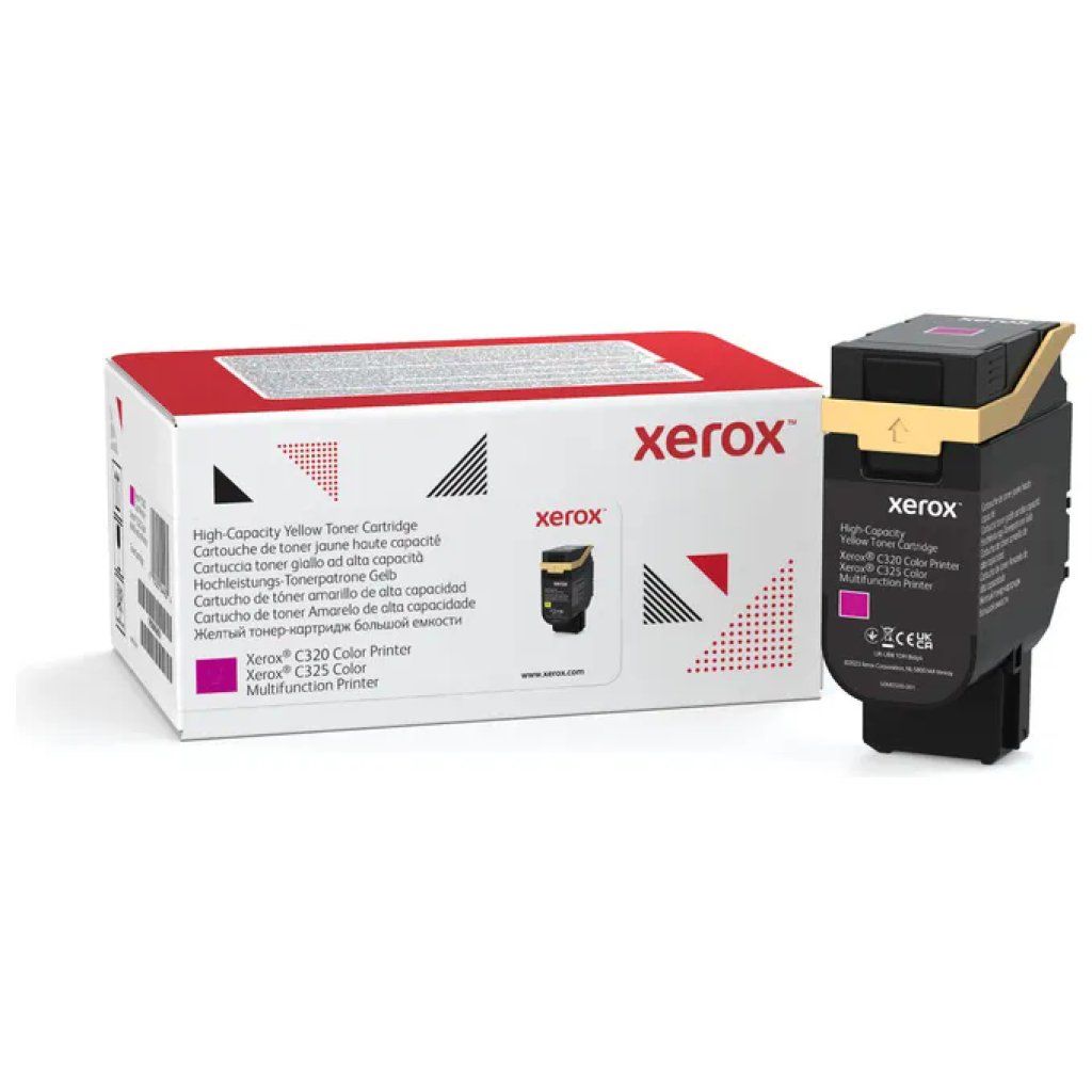 Xerox 006R04837 Toner Giallo Alta Capacità per C320/C325 Xerox 006R04837 Toner Giallo Alta Capacità per C320/C325