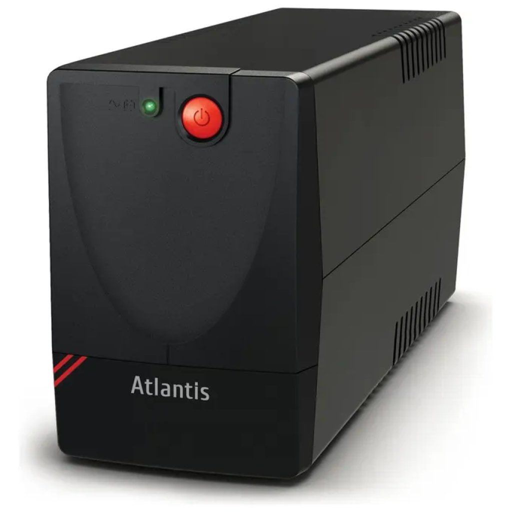 Atlantis OnePower X1500 UPS Line Interactive 1000 VA 500 W con AVR e 2 prese Schuko