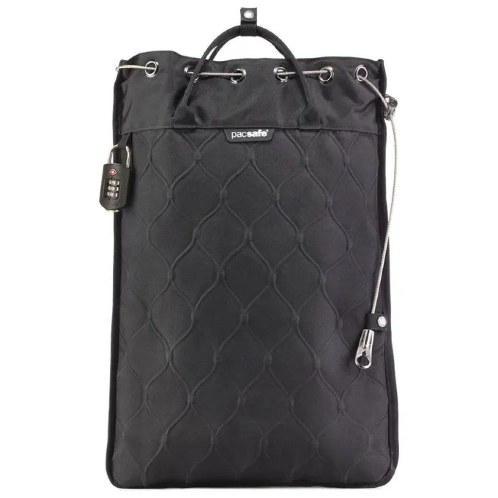 Pacsafe Travelsafe 12L GII – Borsa Antifurto da Viaggio Nera Pacsafe Travelsafe 12L GII – Borsa Antifurto da Viaggio Nera