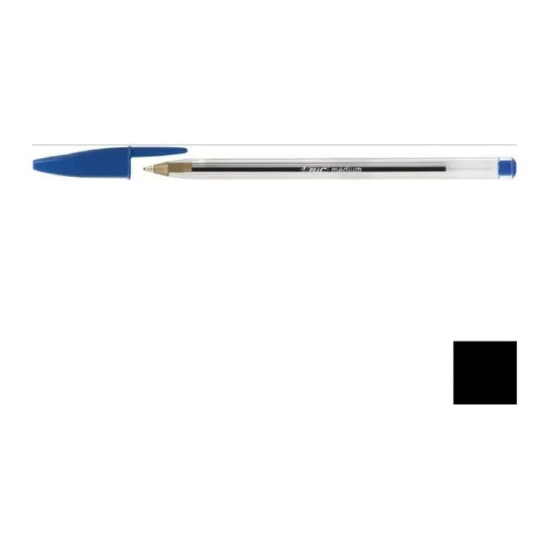 BIC Cristal Large penne a sfera blu, punta 1,6 mm, confezione da 50