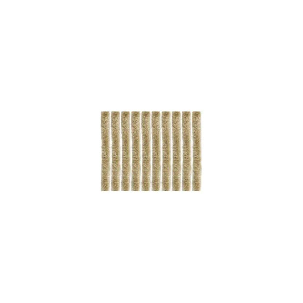 Arisol 552 Tenda Antimosche in Ciniglia Beige e Marrone, 90 x 220 cm