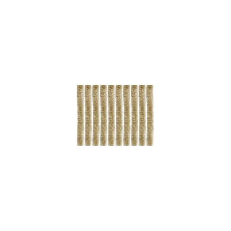 Arisol 552 Tenda Antimosche in Ciniglia Beige e Marrone, 90 x 220 cm