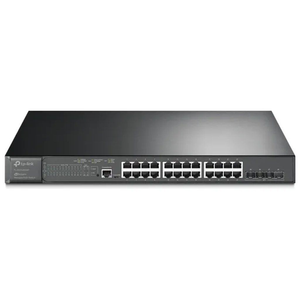 TP-Link Omada TL-SG3428XMP Switch Gestito L2+ PoE+ 24 Porte Gigabit, 4 Slot SFP+ 10G, 384 W TP-Link Omada TL-SG3428XMP Switch Gestito L2+ PoE+ 24 Porte Gigabit, 4 Slot SFP+ 10G, 384 W