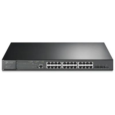 TP-Link TL-SG3428XMP Omada Switch Gestito L2+ 24 porte Gigabit PoE+ 384W 4 slot SFP+ 10G colore Nero TP-Link TL-SG3428XMP Omada Switch Gestito L2+ 24 porte Gigabit PoE+ 384W 4 slot SFP+ 10G colore Nero