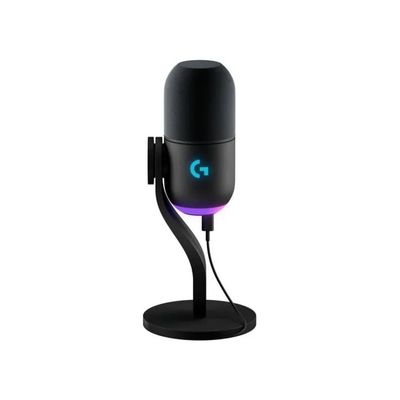 Logitech G 988-000569 Yeti GX Microfono da Tavolo Dinamico RGB Supercardioide 24 bit 96 kHz USB Nero Logitech G 988-000569 Yeti GX Microfono da Tavolo Dinamico RGB Supercardioide 24 bit 96 kHz USB Nero