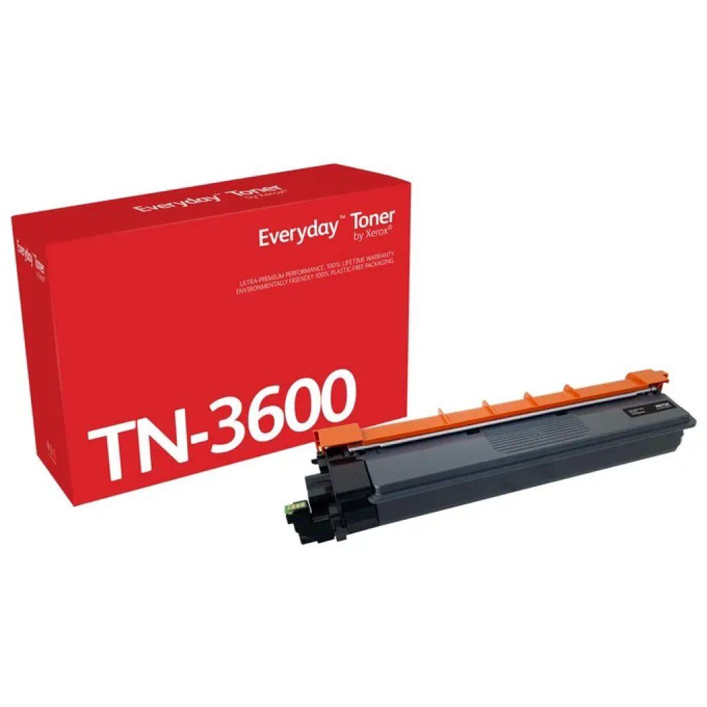 Xerox Everyday 006R04866 Toner Nero Compatibile Brother TN3600 – 3.000 pagine Xerox Everyday 006R04866 Toner Nero Compatibile Brother TN3600 – 3.000 pagine