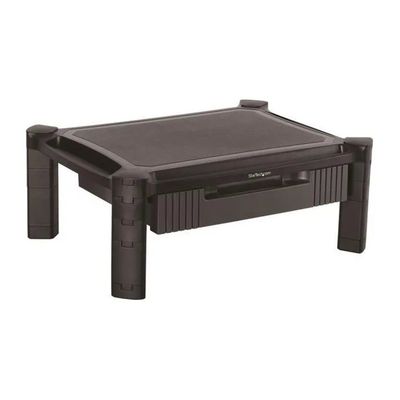 StarTech.com MONSTADJD Supporto per Monitor con Cassetto Regolabile in Altezza fino a 32'' 10 Kg con Gestione
