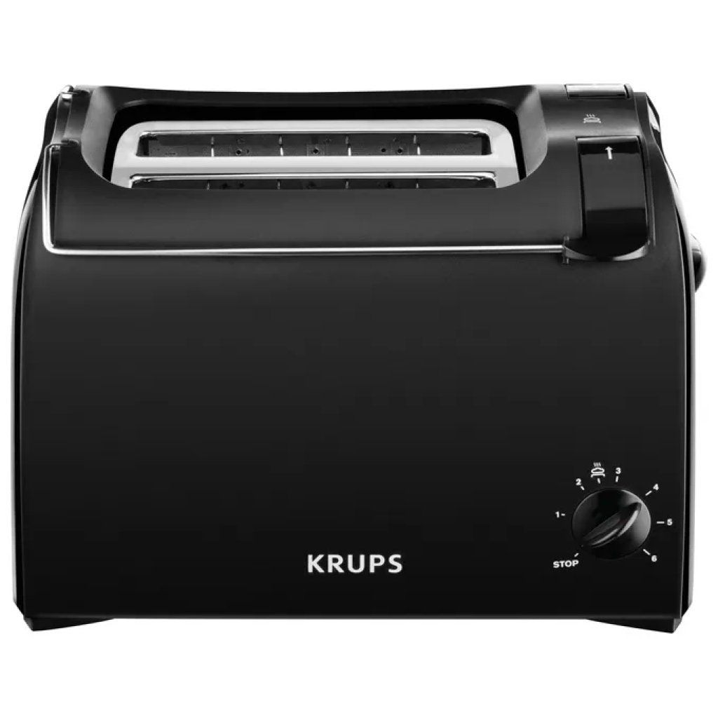 Krups KH1518 ProAroma Tostapane Nero per 2 Fette