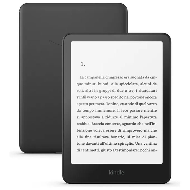 Amazon Kindle Paperwhite 12ª generazione, 16 GB, Wi-Fi, Nero
