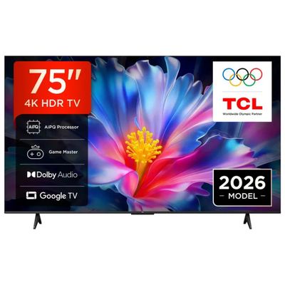 TCL 75P6L TV 75'' 4K Google TV colore Nero