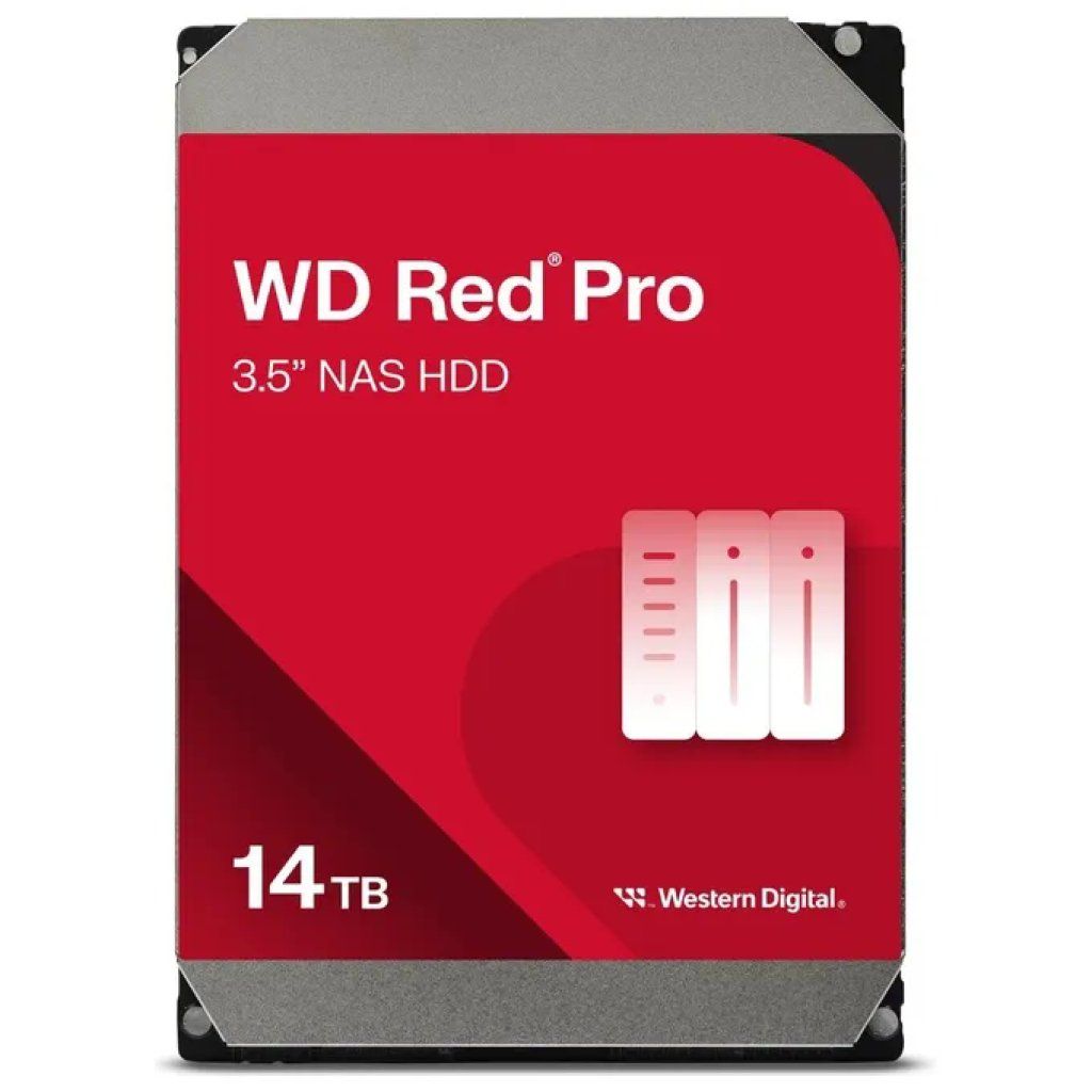 Western Digital Red WD142KFGX 0718037899633 Hard Disk Interno 14 TB 7200 RPM 3.5'' SATA III Western Digital Red WD142KFGX 0718037899633 Hard Disk Interno 14 TB 7200 RPM 3.5'' SATA III