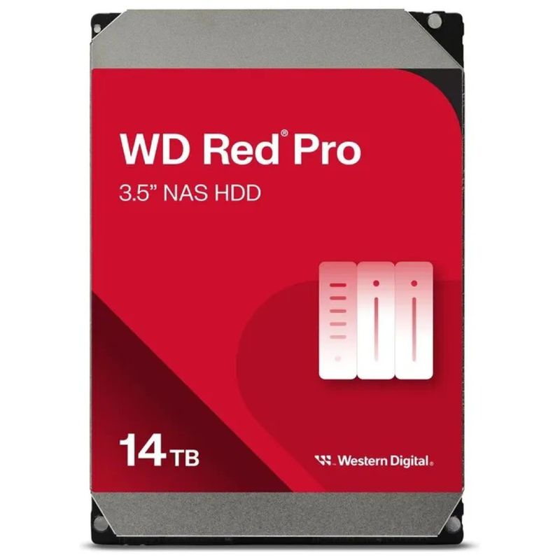 Western Digital Red WD142KFGX 0718037899633 Hard Disk Interno 14 TB 7200 RPM 3.5'' SATA III Western Digital Red WD142KFGX 0718037899633 Hard Disk Interno 14 TB 7200 RPM 3.5'' SATA III