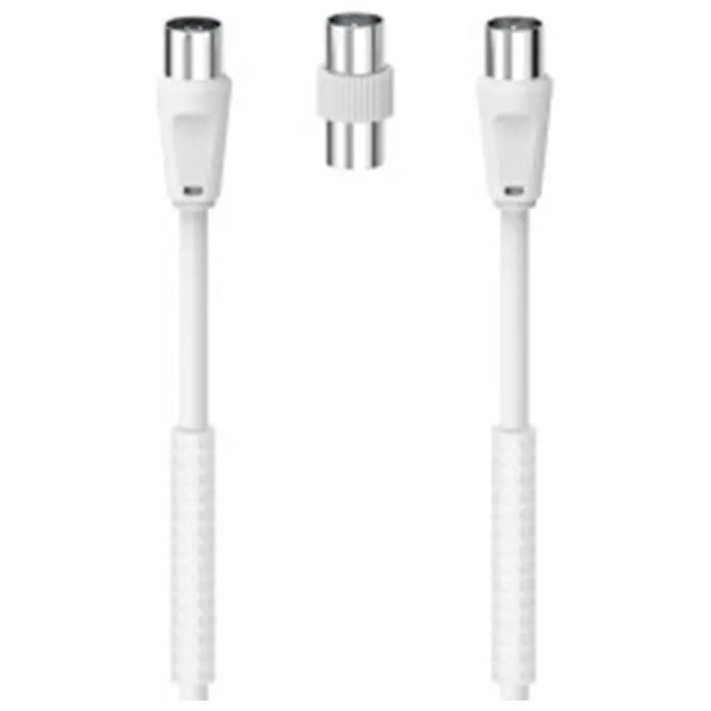 Hama 7205300 Cavo Antenna Coassiale 1,5 m con Adattatore Hama 7205300 Cavo Antenna Coassiale 1,5 m con Adattatore