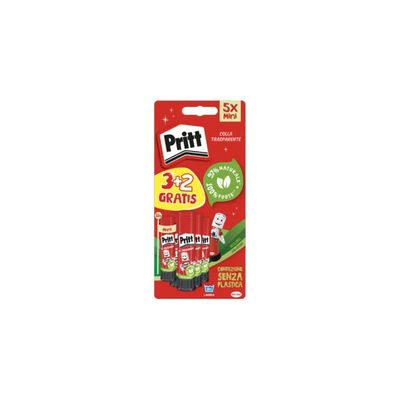 Pritt Colla Stick, confezione da 5 x 11 g Pritt Colla Stick, confezione da 5 x 11 g