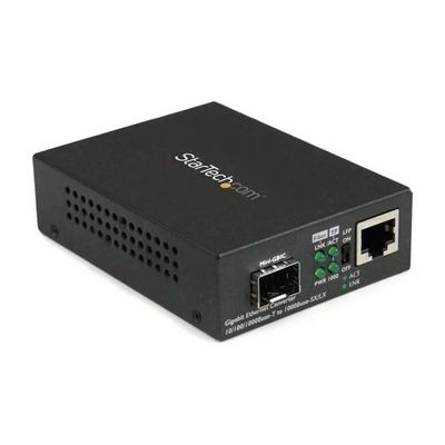 STARTECH.COM StarTech MCM1110SFP Convertitore Multimediale Gigabit Ethernet a Fibra con Slot SFP Aperto 10-100 STARTECH.COM StarTech MCM1110SFP Convertitore Multimediale Gigabit Ethernet a Fibra con Slot SFP Aperto 10-100