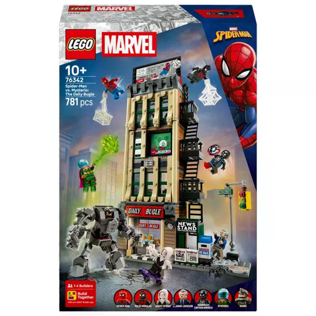 LEGO Marvel Spider-Man contro Mysterio: Daily Bugle, 781 pezzi