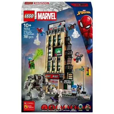 LEGO Marvel Spider-Man contro Mysterio: Daily Bugle, 781 pezzi LEGO Marvel Spider-Man contro Mysterio: Daily Bugle, 781 pezzi