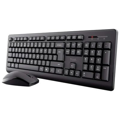Trust 25434 Primo Kit Tastiera e Mouse Wireless RF QWERTY Italiano Full Trust 25434 Primo Kit Tastiera e Mouse Wireless RF QWERTY Italiano Full