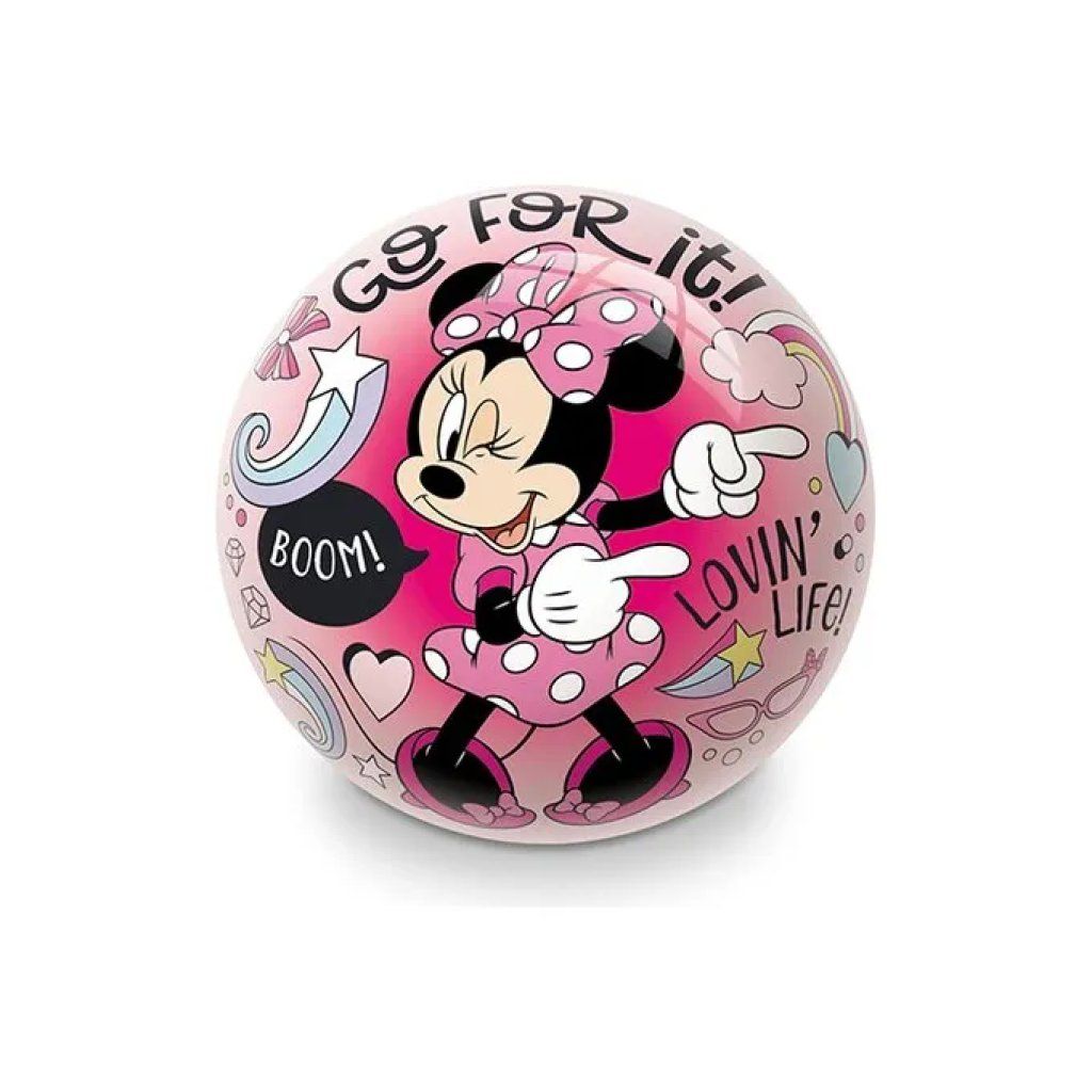 ODS Pallone Minnie Disney in PVC Rosa, 23 cm
