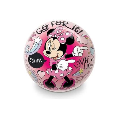 ODS Pallone Minnie Disney in PVC Rosa, 23 cm