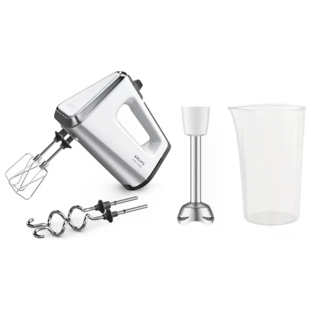 Krups 3Mix 9000 GN9121 Sbattitore e Frullatore a Immersione 750 W Bianco